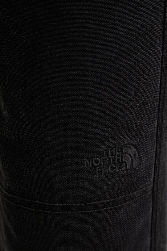 The North Face spodnie bawełniane Cedar Canvas Work czarny NF0A8B9DJK31