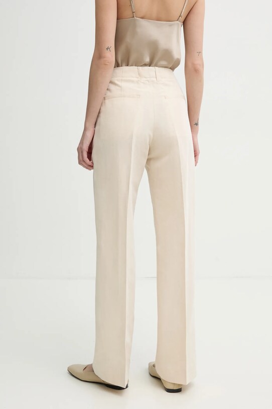 Abbigliamento Filippa K pantaloni in lino 31110.FK beige
