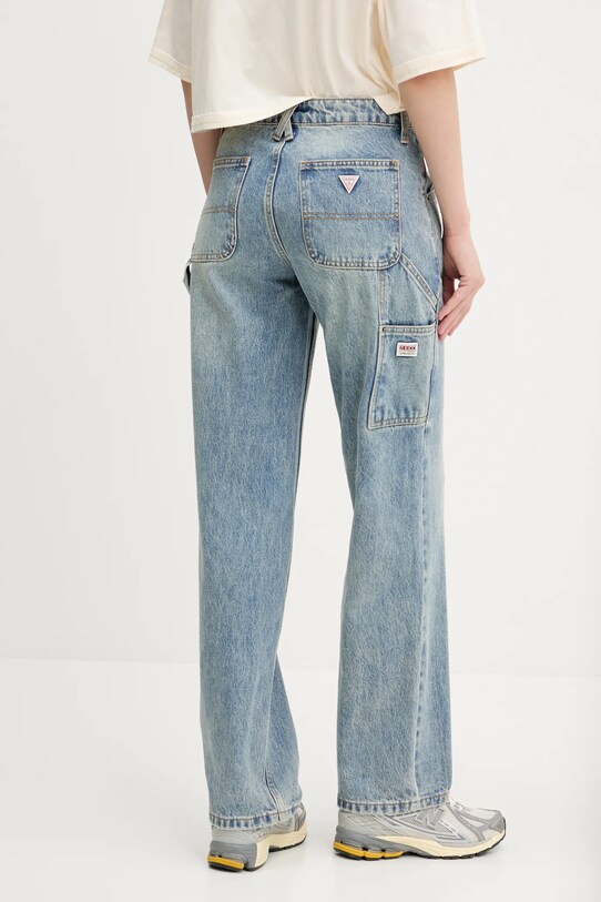 Îmbrăcăminte Guess Originals jeansi W4GG10.D4XY0 albastru