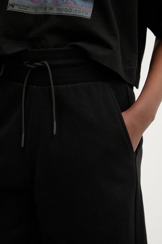 Oblečenie Bavlnené šortky Hugo Blue 50540914 čierna