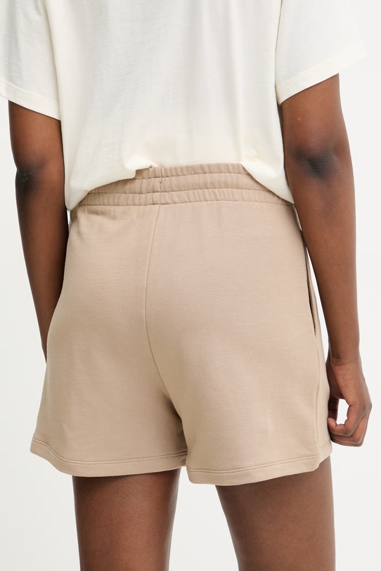 Odjeća HUGO sportske kratke hlače za žene od pamuka 50536943 bež