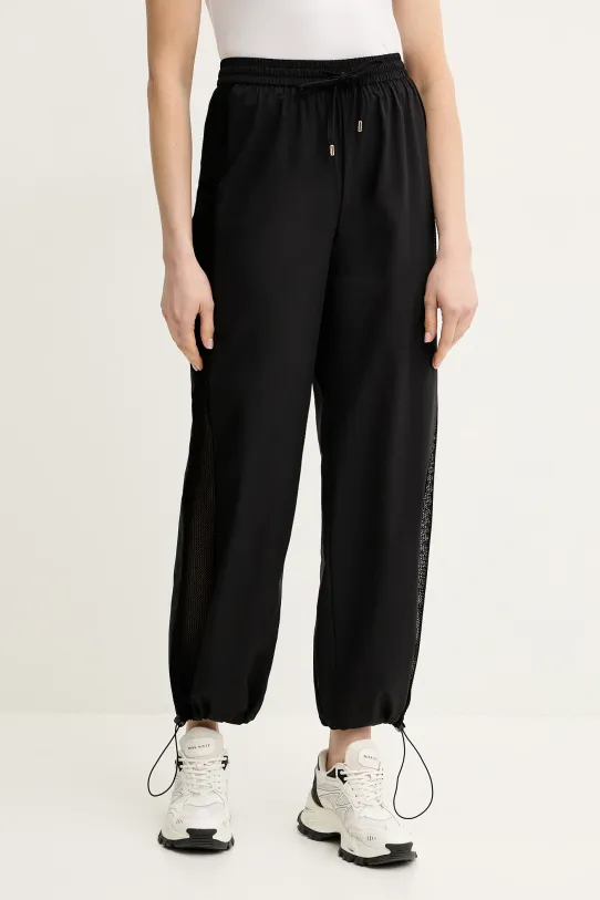 Liu Jo spodnie tkanina czarny TA5074.T2900