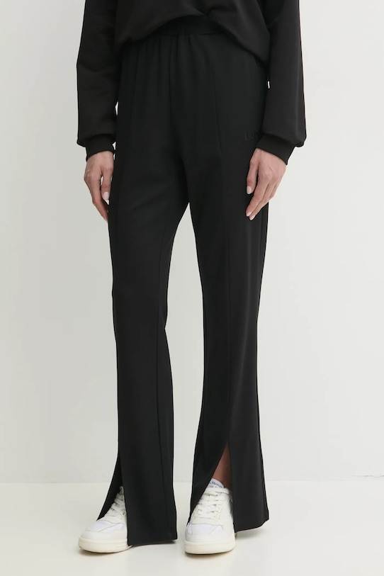 Liu Jo spodnie aplikacja czarny TA5147.J5942