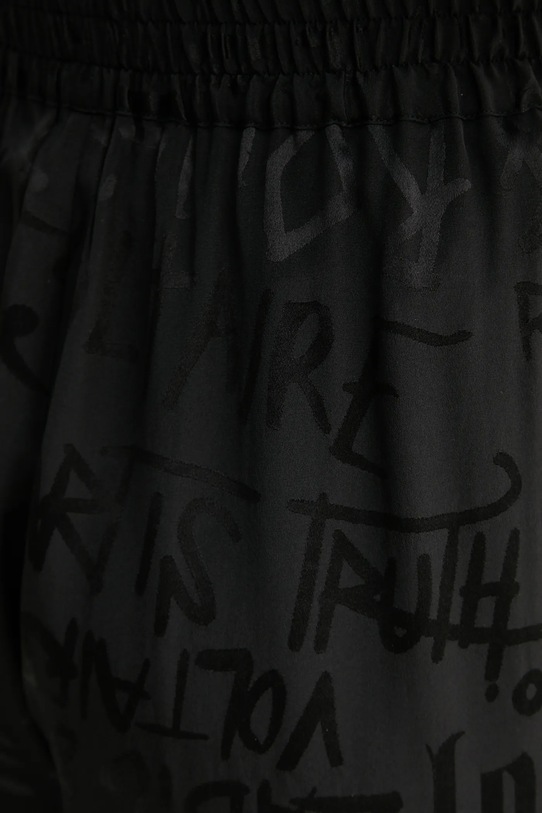 ZADIG&VOLTAIRE pantaloni de mătase negru WWPA01852.11