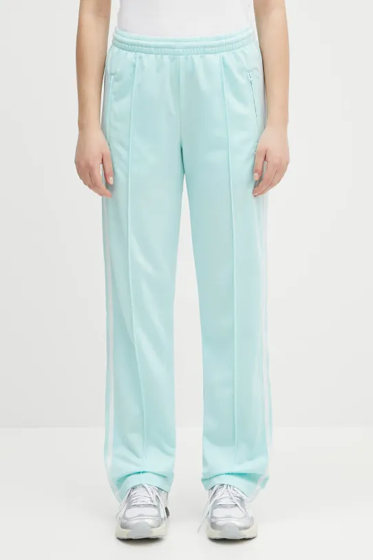 Tepláky adidas Originals Firebird TP nášivka tyrkysová JC8287