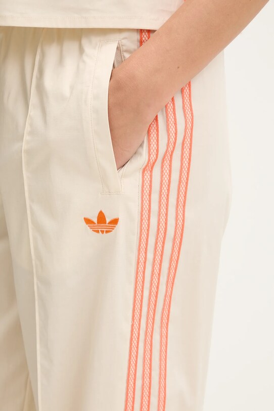 adidas Originals pantaloni Wideleg Pant bej KC0675
