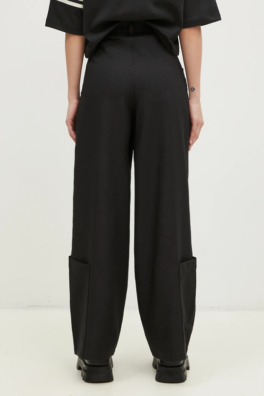Odzież Y-3 spodnie Sport Uniform Wide Leg Pants JD1759 czarny