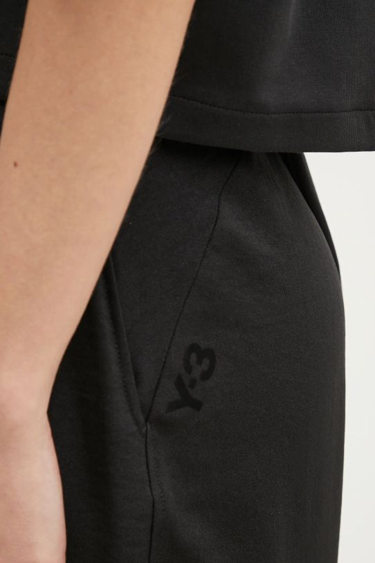 Nohavice Y-3 Sport Uniform Wide Leg Pants čierna JD1759