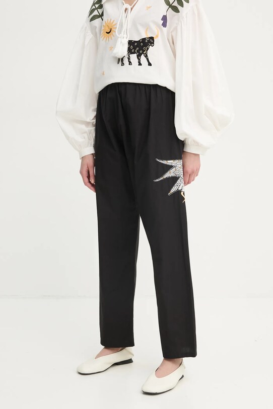 Îmbrăcăminte The Sleeper pantaloni de bumbac HC2402EP negru