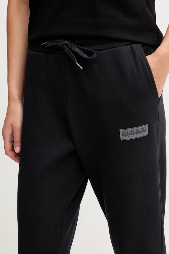 Napapijri spodnie dresowe M-Box czarny NP0A4HZ60411