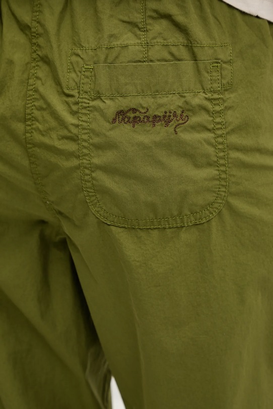 Napapijri pantaloni de bumbac M-Cisa verde NP0A4IFVG1V1
