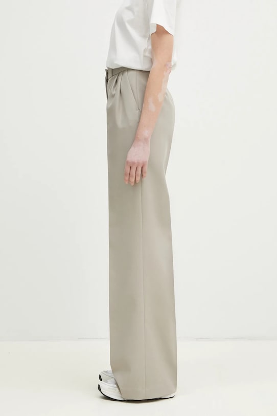 Coperni pantaloni Wide Leg Tailored COPP90F3004 beige SS25