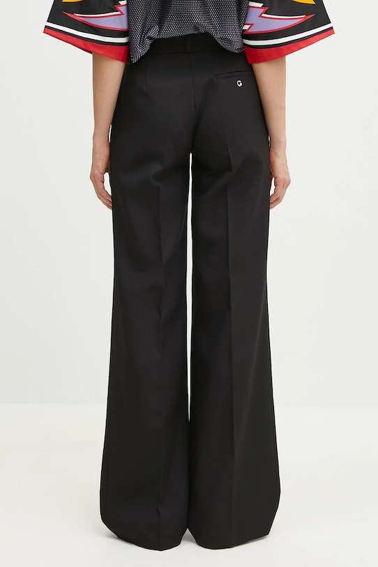 Одежда Брюки Coperni Wide Leg Tailored COPP90F3004 чёрный