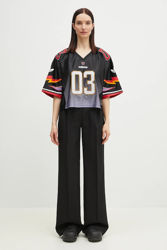 Coperni spodnie Wide Leg Tailored COPP90F3004 czarny