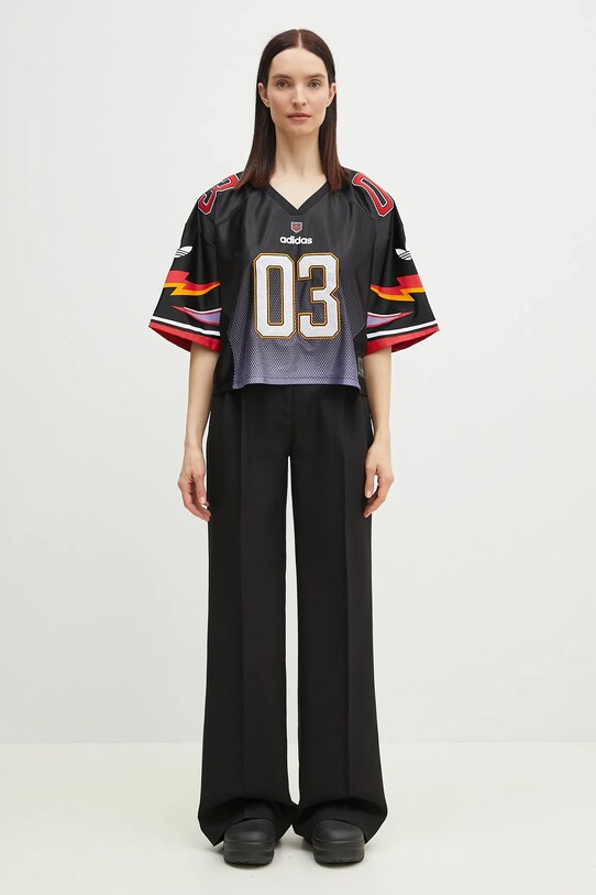 Coperni spodnie Wide Leg Tailored COPP90F3004 czarny