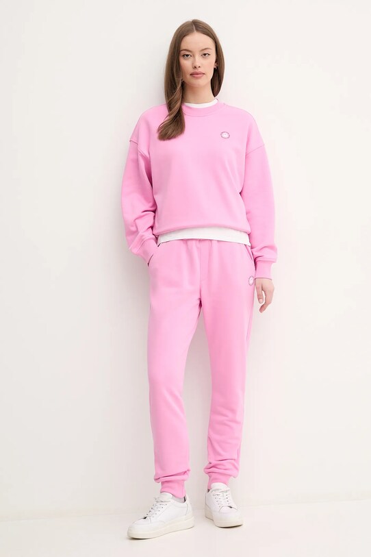 Παντελόνι φόρμας United Colors of Benetton 31NB3F04E ροζ SS25