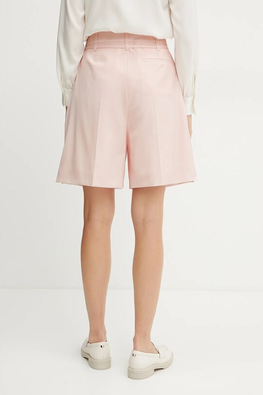 Îmbrăcăminte BOSS pantaloni scurți din lână 50537395 roz