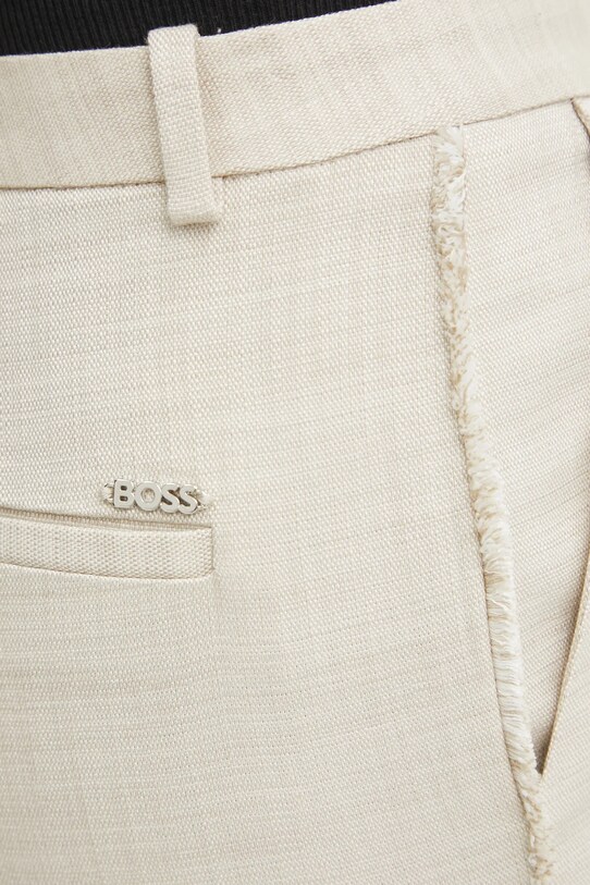 Штани BOSS бежевий 50537461