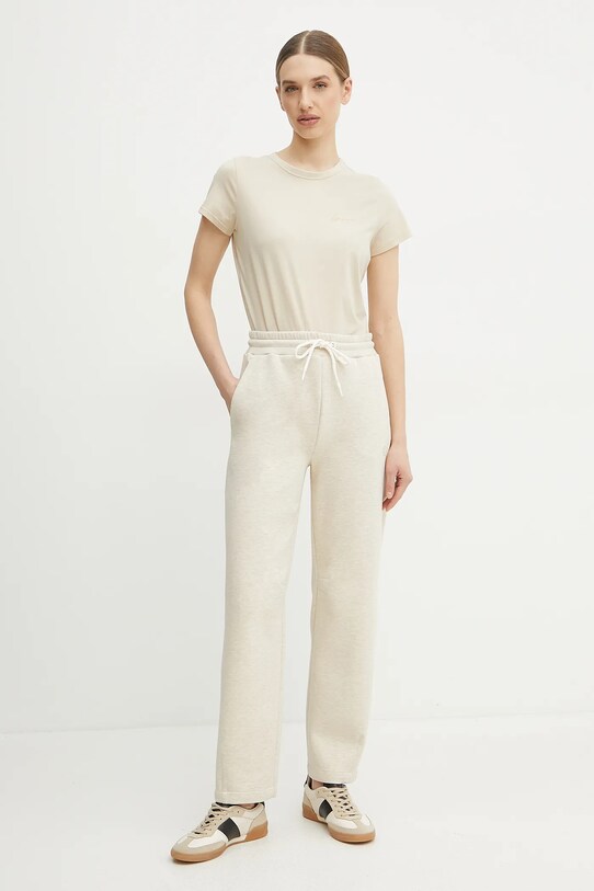 BOSS pantaloni de trening 50537486 bej SS25
