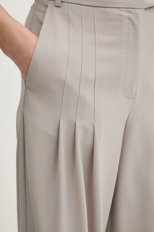 Remain pantaloni din lână gri 5024733058