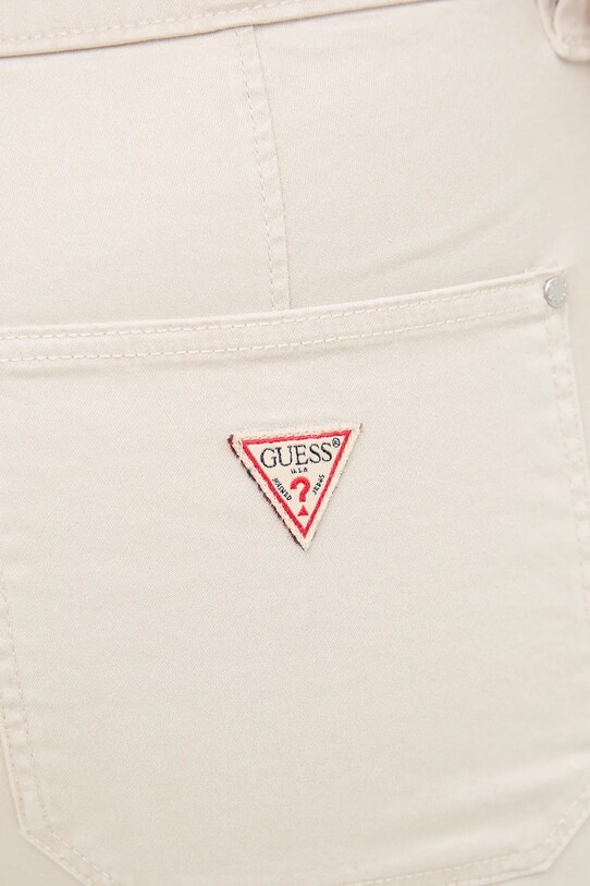 Guess spodnie beżowy W5GA1B.W93CL