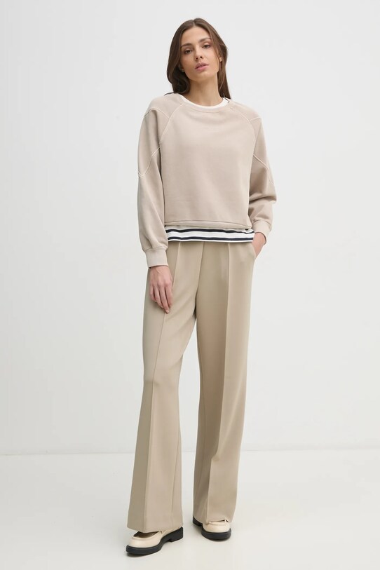 Брюки Calvin Klein K20K208179 бежевый SS25