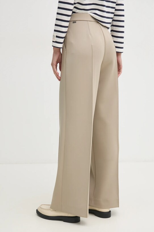 Odzież Calvin Klein spodnie K20K208179 beżowy