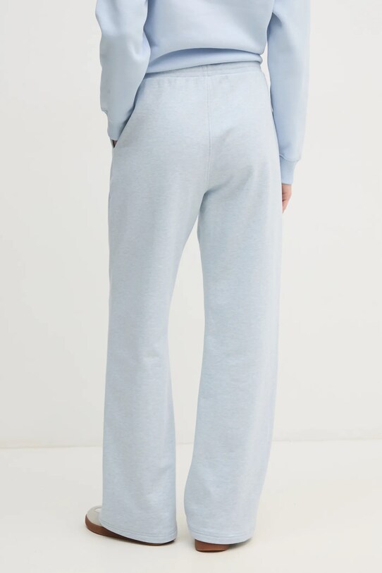 Bavlnené tepláky Tommy Hilfiger WW0WW44678 modrá SS25
