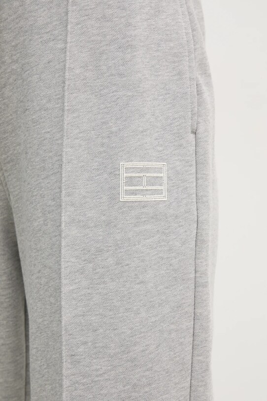 Хлопковые спортивные штаны Tommy Hilfiger серый WW0WW44678