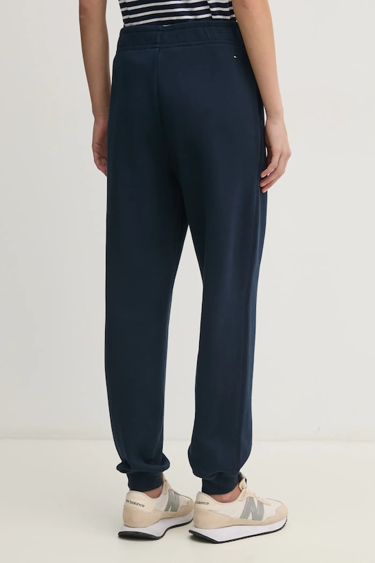 Ρούχα Βαμβακερό παντελόνι Tommy Hilfiger WW0WW45576 σκούρο μπλε