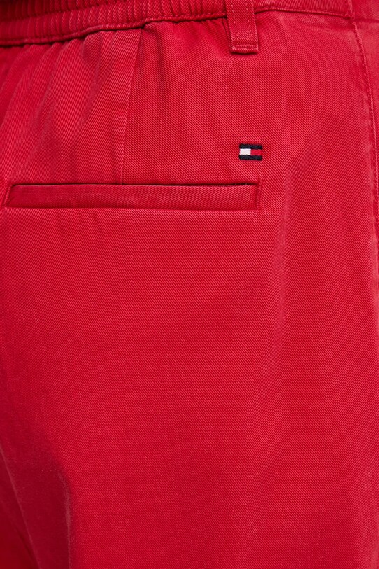 Kalhoty Tommy Hilfiger červená WW0WW45589