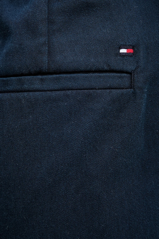 Nohavice Tommy Hilfiger tmavomodrá WW0WW45589