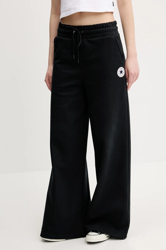 Converse pantaloni de trening tricotaj negru 10027980.A02