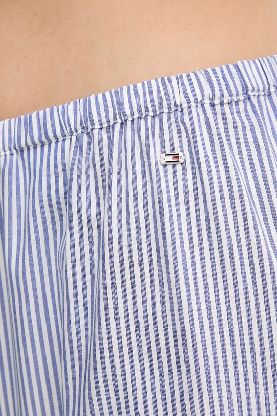 Tommy Hilfiger spodnie bawełniane niebieski WW0WW46108
