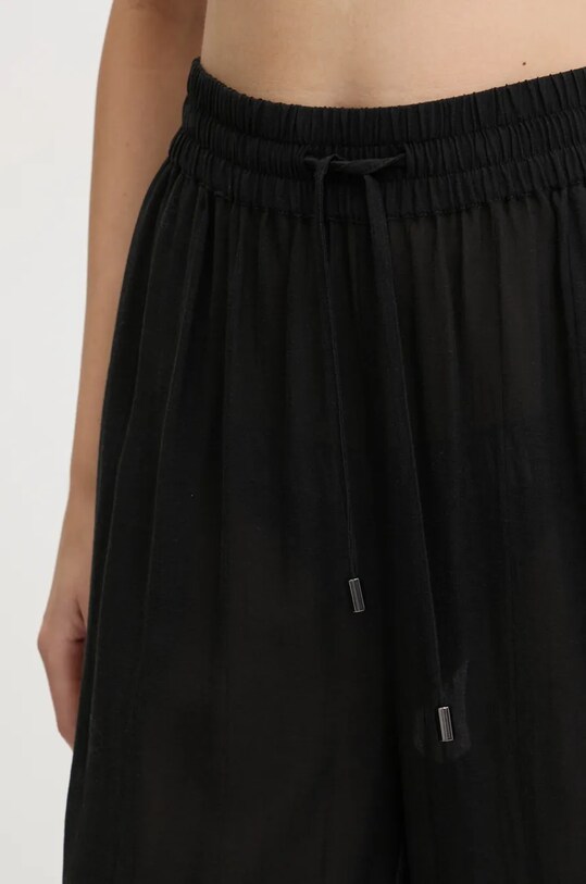 Plážové kalhoty Calvin Klein černá KW0KW02851