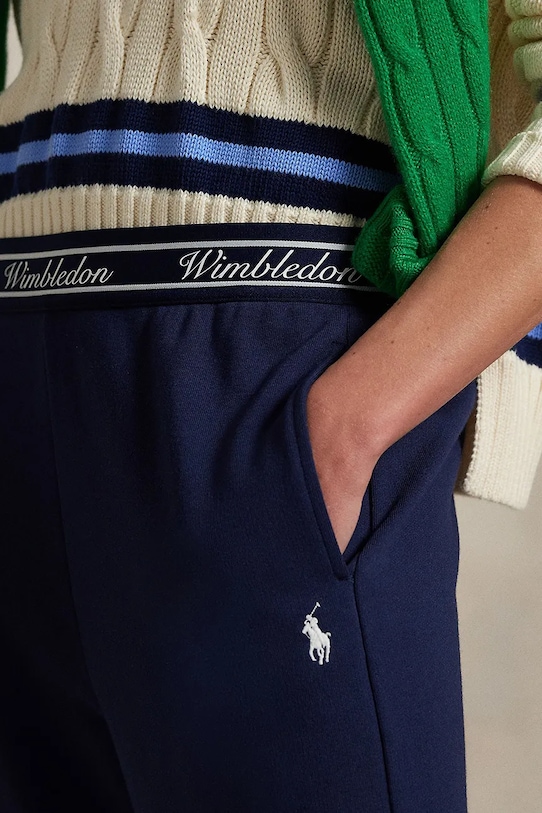 Donji dio trenirke Polo Ralph Lauren Wimbledon Collection mornarsko plava 211970427