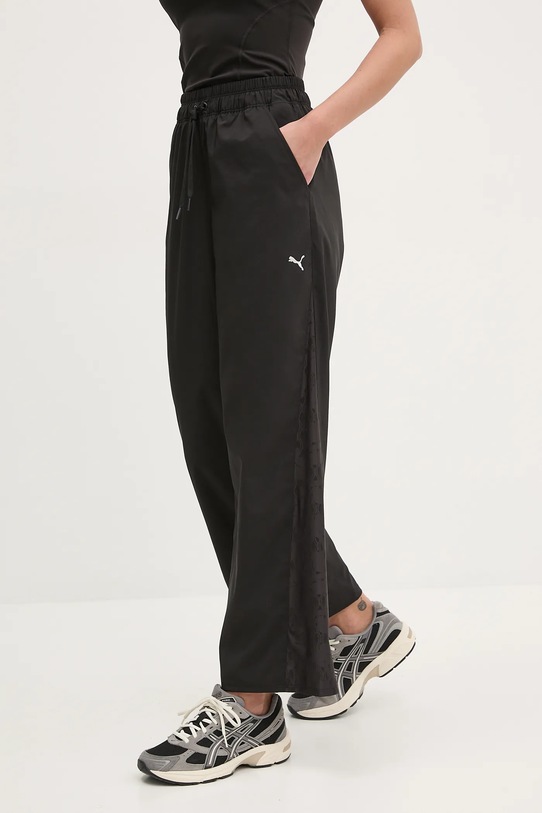 Puma edzőnadrág Lace aplikációval fekete 526793