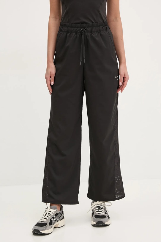 Puma edzőnadrág Lace fekete 526793