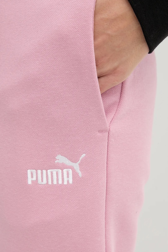 Puma spodnie dresowe różowy 682449