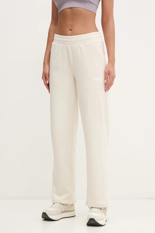 Спортивні штани Puma трикотаж бежевий 684979