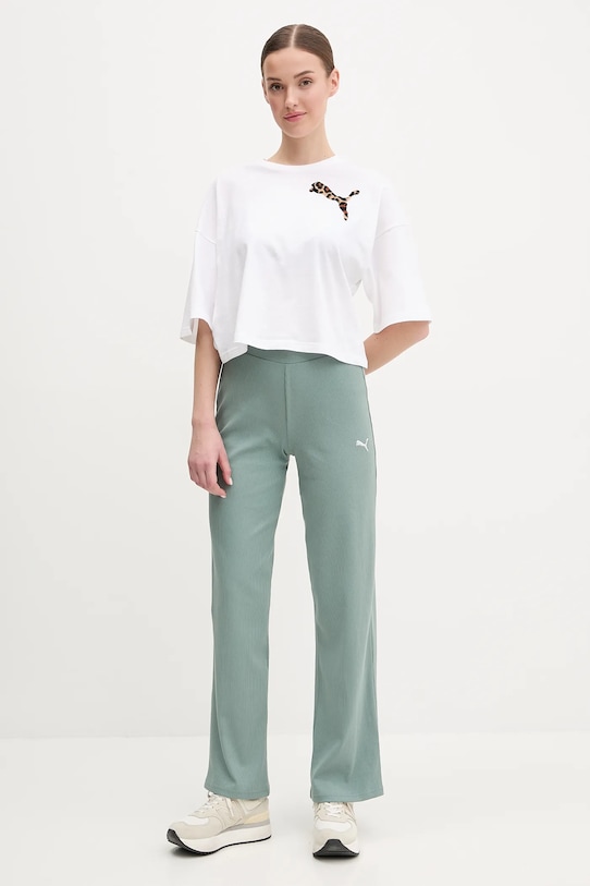 Спортивні штани Puma 685025 зелений SS25
