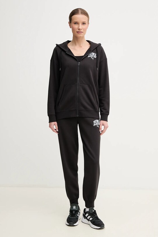 Puma pantaloni de trening 685037. negru SS25
