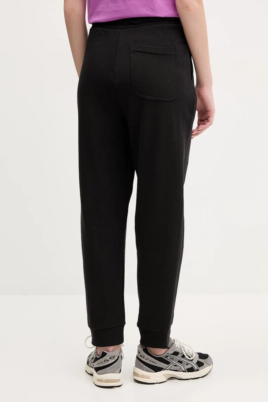 Puma pantaloni de trening din bumbac 685667 negru SS25