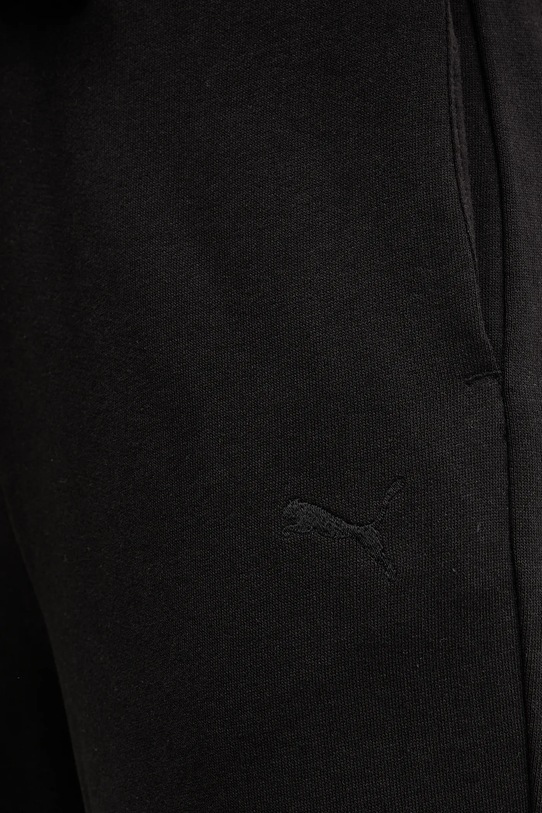 Ρούχα Βαμβακερό παντελόνι Puma 685667 μαύρο