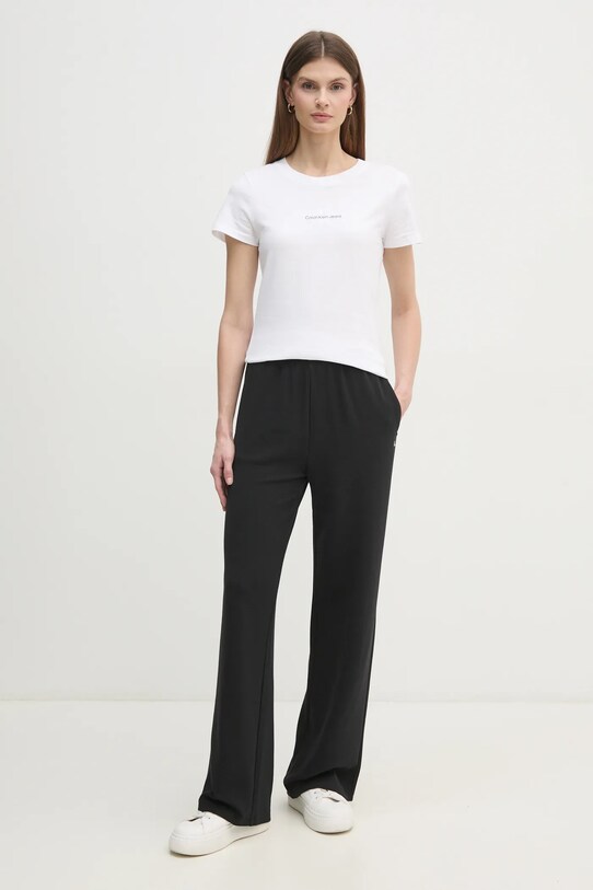 Calvin Klein Jeans spodnie J20J225537 czarny SS25
