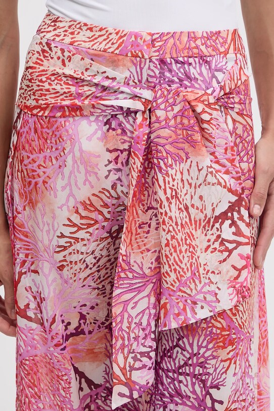 Hlače za plažu Guess narančasta E5GB01.WH4T2