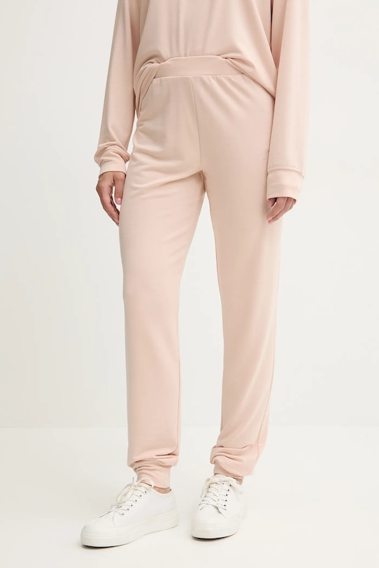 Guess pantaloni de trening LUCIA tricotaj bej O5GB05.KCQP2