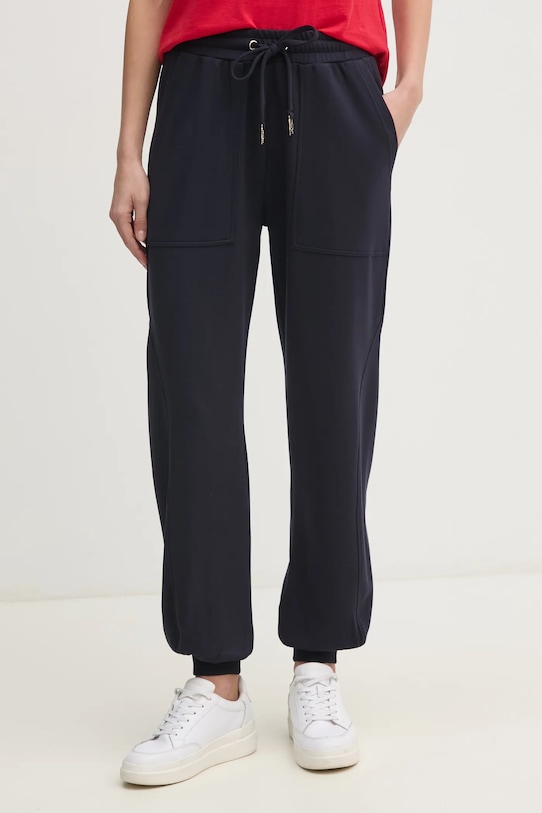 Tepláky Gaudi s elastanom tmavomodrá 511BD24006