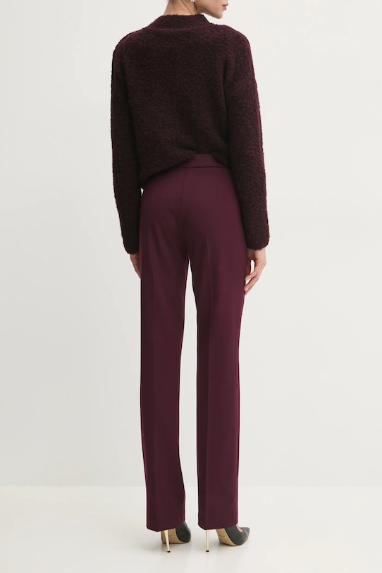 Abbigliamento Morgan pantaloni POULO.F POULO.F granata