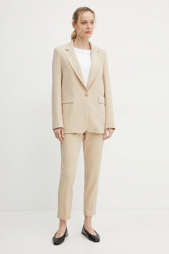 Fracomina pantaloni FR25SV4002W42901 bej SS25